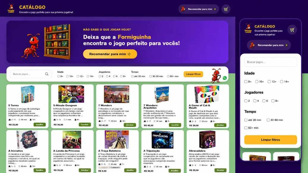 Assistente Formiguinha IA
