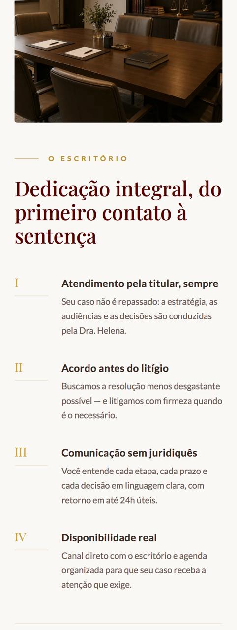 Versão mobile do rodapé
